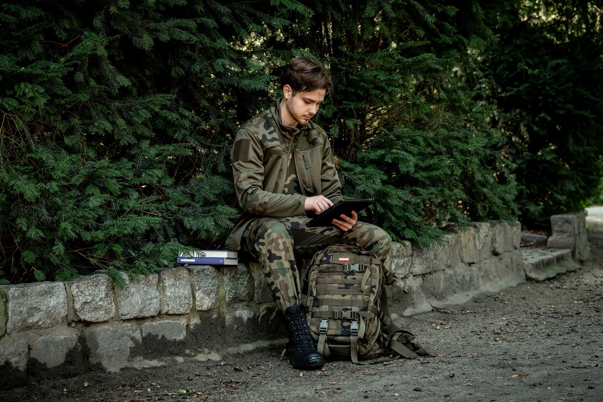 Helikon MBDU NyCo Rip-Stop Uniform Trousers - wz.93 Pantera PL Woodland