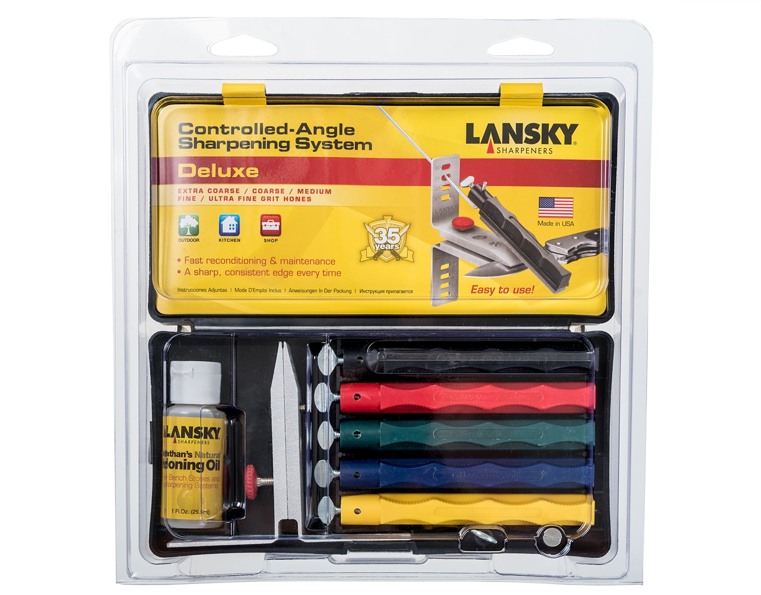 Lansky Deluxe Sharpener - Set