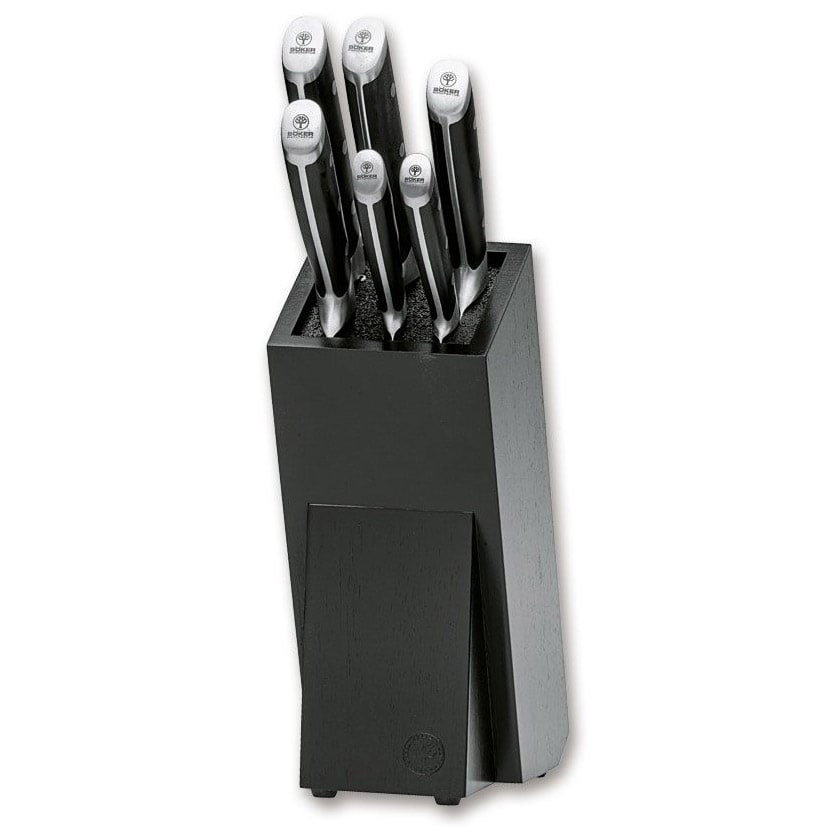 Boker Forge 2.0 6 Kitchen Knife Set - Black 