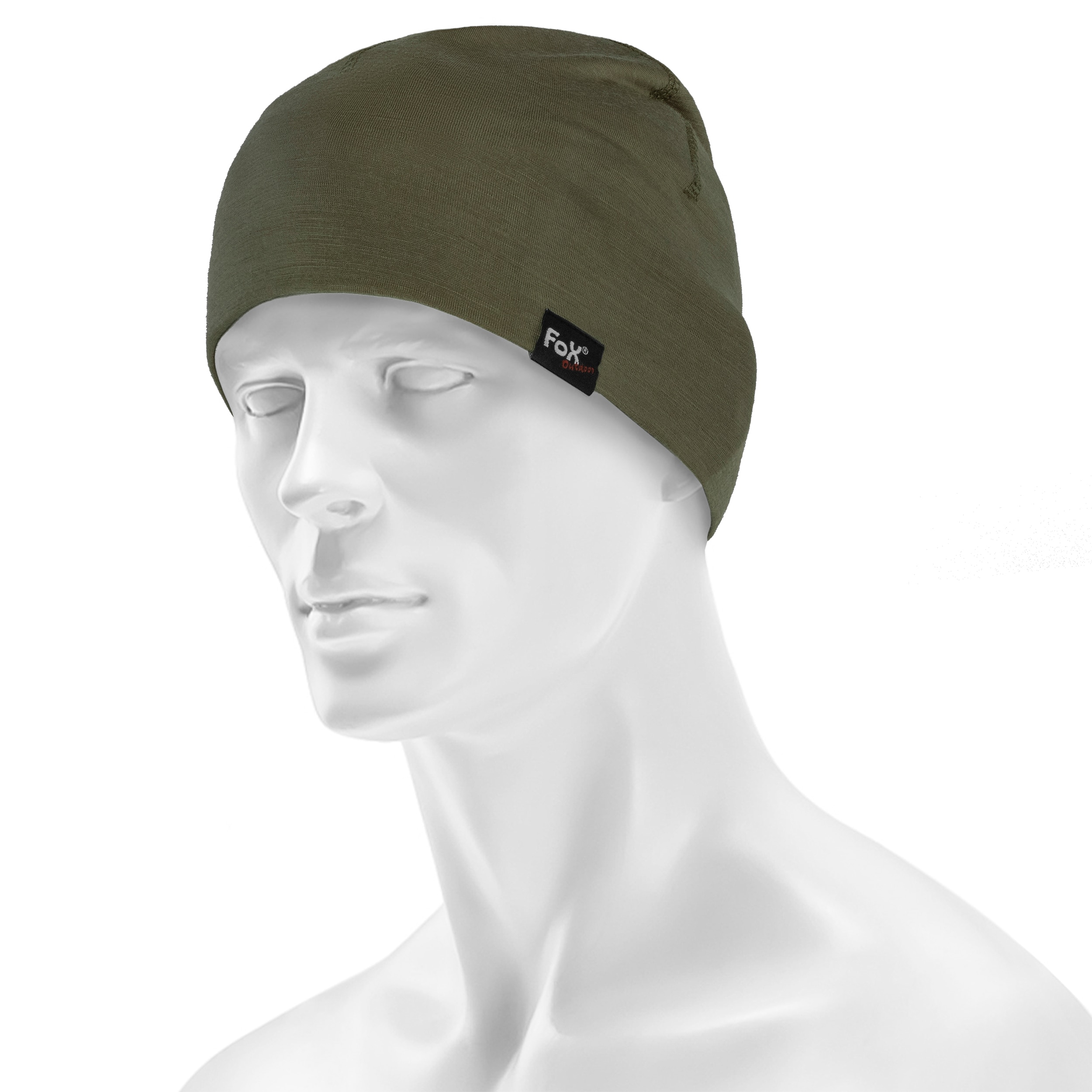 MFH Fox Outdoors Merino Lite Winter Hat - Olive