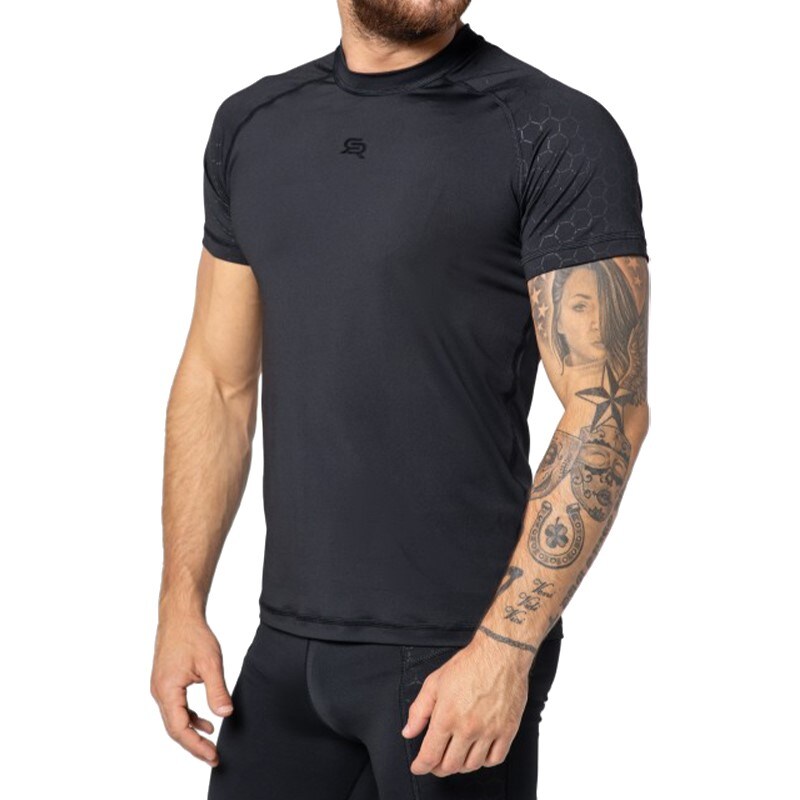 Rough Radical Stone Thermal Shirt - Black