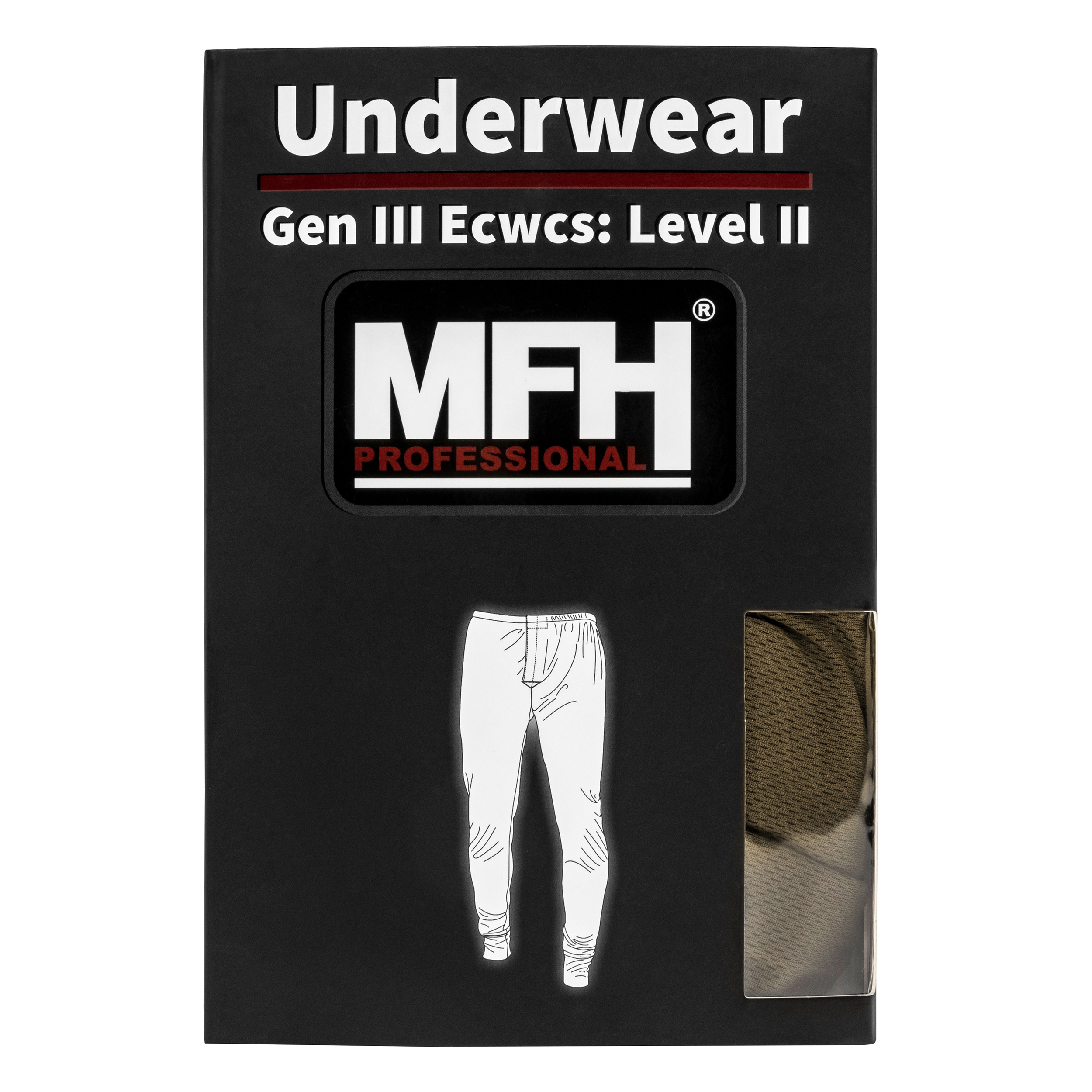 MFH Men's Thermoactive Leggings US Level I GEN III - Coyote