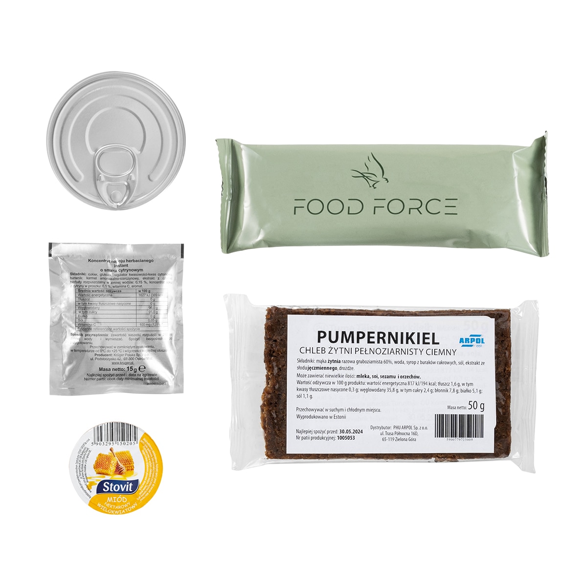 Arpol Combat Food Ration RB1 - Hungarian Goulash, Chicken with Rice