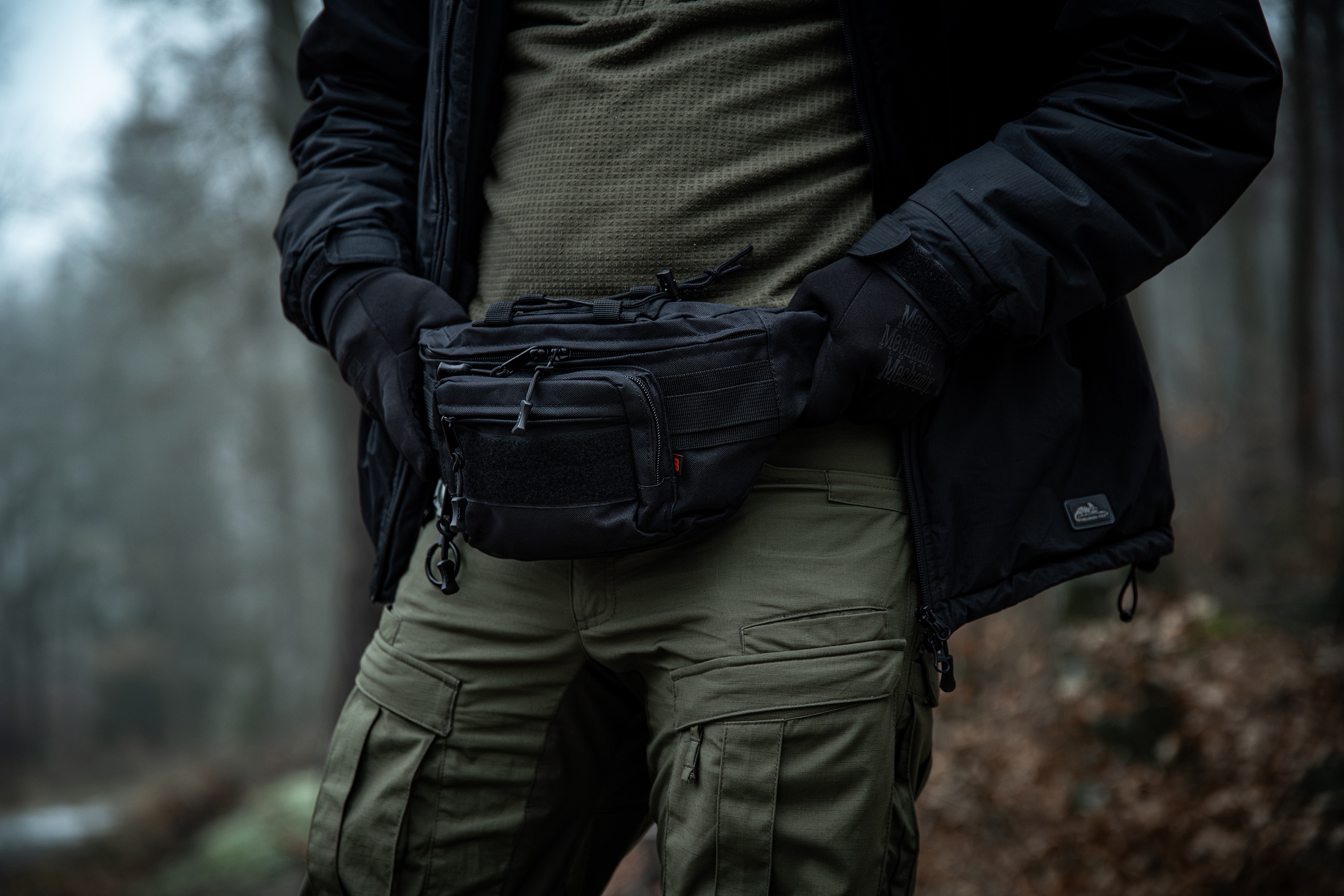 Badger Outdoor Farley Waist Bag - Black