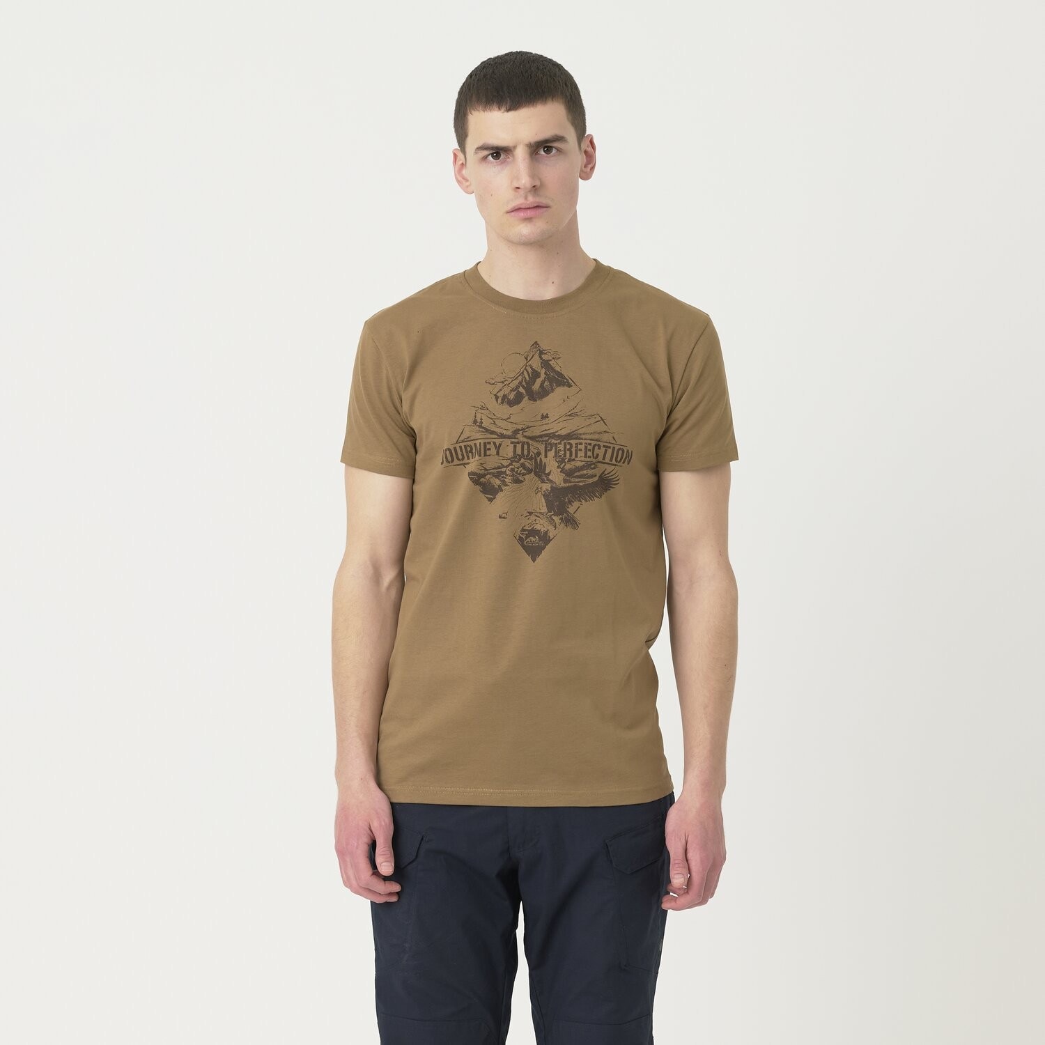 Helikon Mountain Stream T-shirt - U.S. Brown