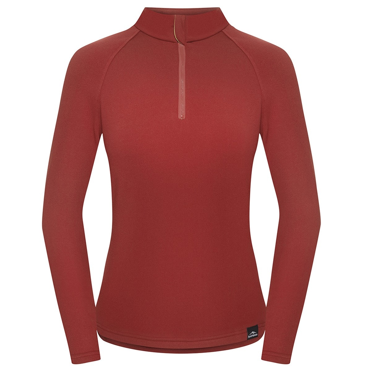 Fjord Nansen VIK 1-4 ZIP Women's Sweatshirt - Oaky Red