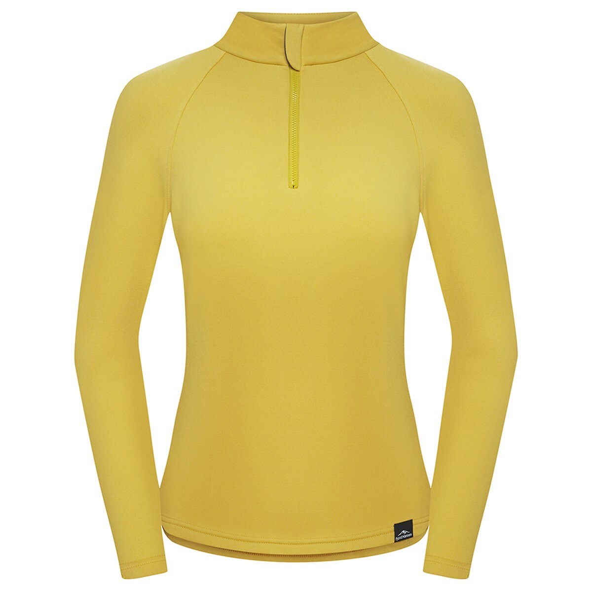 Fjord Nansen VIK 1-4 ZIP Women's sweatshirt - Amber Yellow