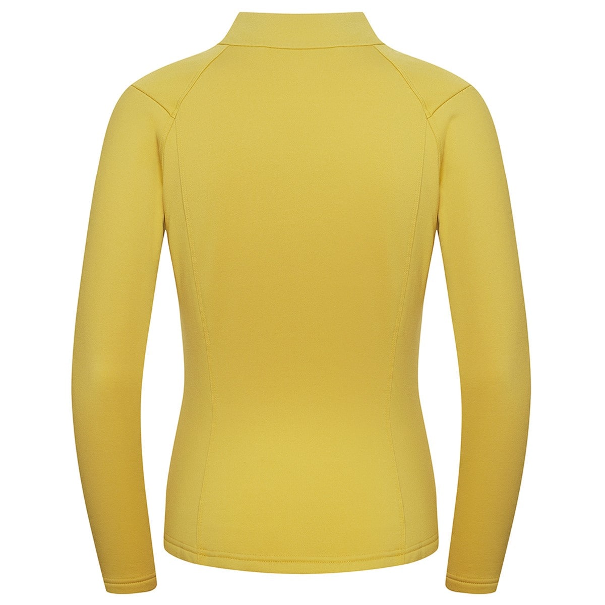 Fjord Nansen VIK 1-4 ZIP Women's sweatshirt - Amber Yellow