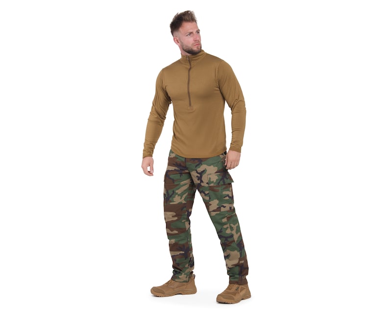 Military Issue Gen III ECWCS L1 Thermal COYOTE Silk Top Shirt ALL SIZES Military Issue Gen III ECWCS L1 Thermal COYOTE Silk Top Shirt ALL SIZES