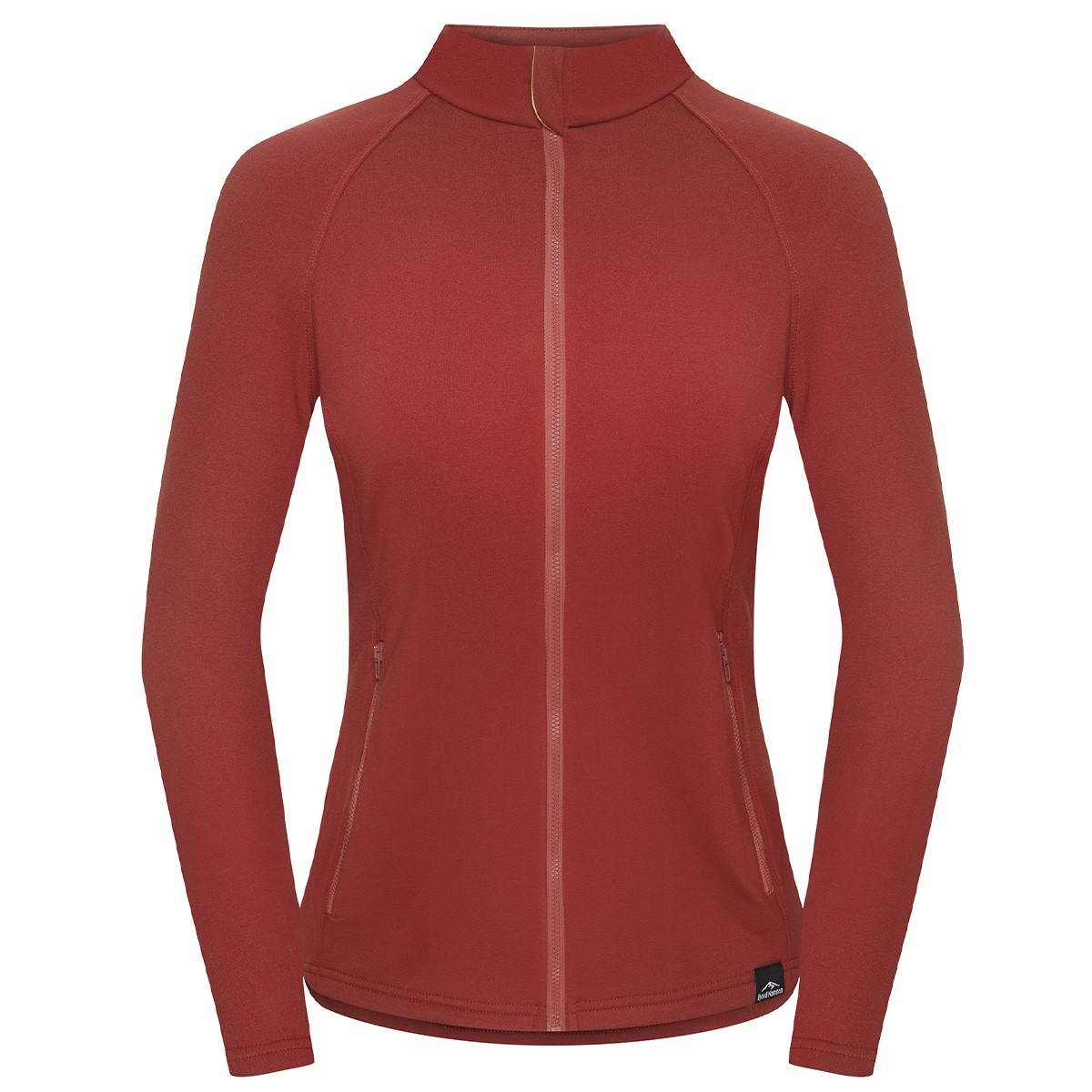 Fjord Nansen VIK Full Zip Women's Sweatshirt - Oaky Red