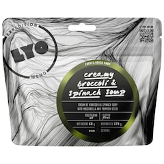 LYOFOOD Cream of Broccoli & Spinach Soup with Mozarella & Pumpkin Seeds 370g