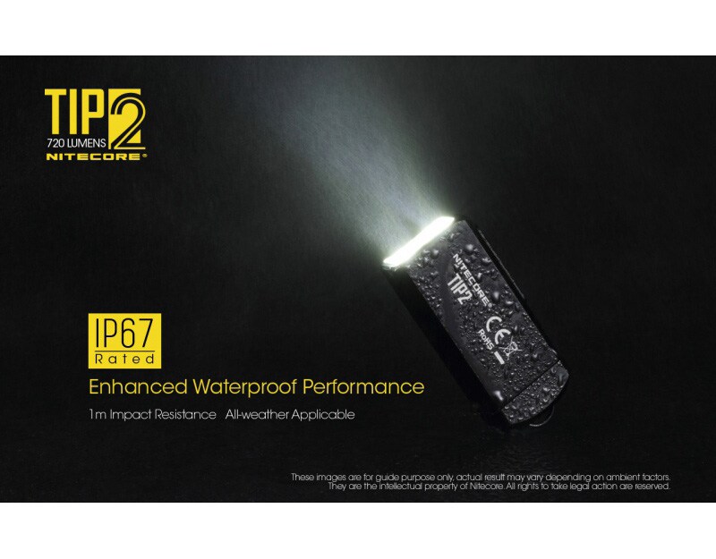 Nitecore TIP 2 flashlight - 720 lumens