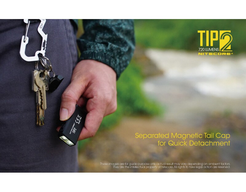 Nitecore TIP 2 flashlight - 720 lumens