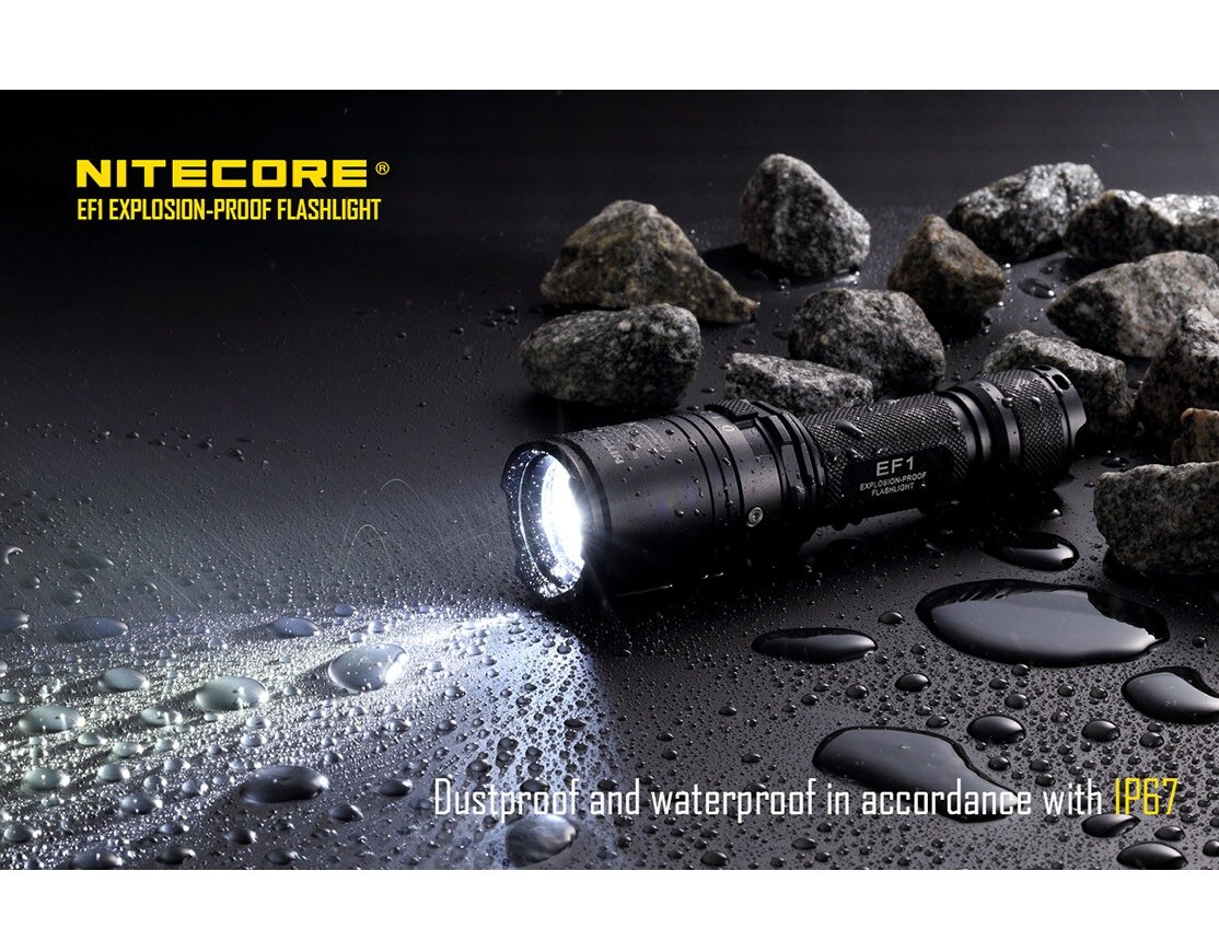 Nitecore EF1 flashlight - 830 lumens