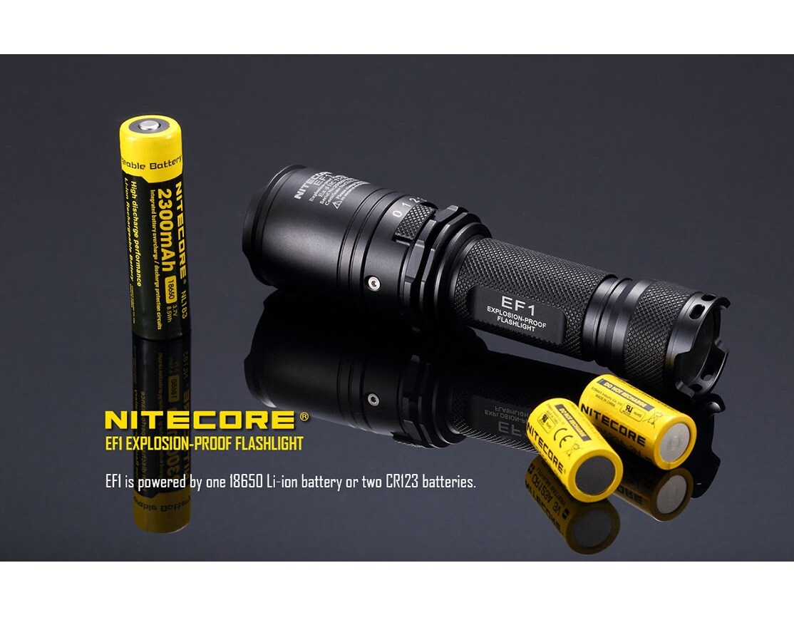 Nitecore EF1 flashlight - 830 lumens
