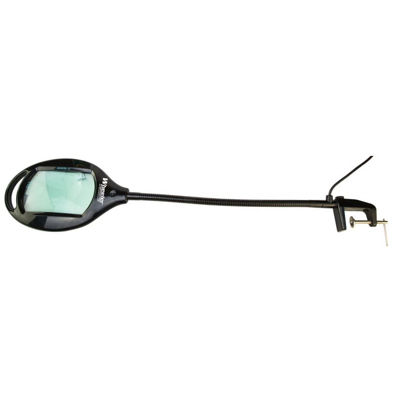 Wheeler magnifying glass with backlight 