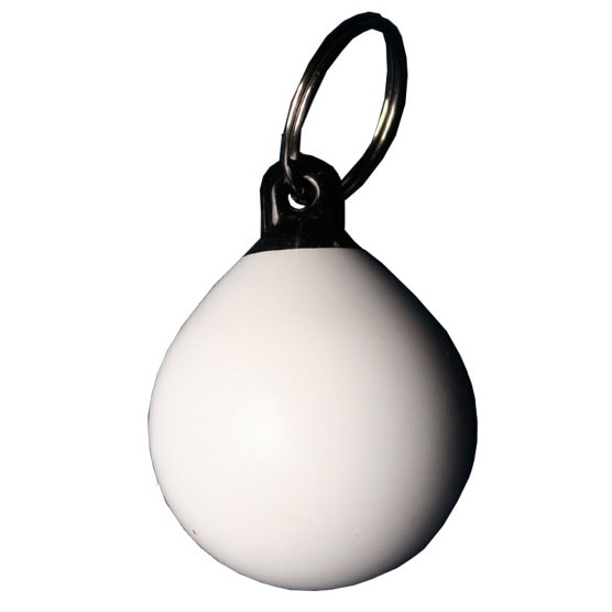 Majoni Swimming Key Ring  Buoy White/Black