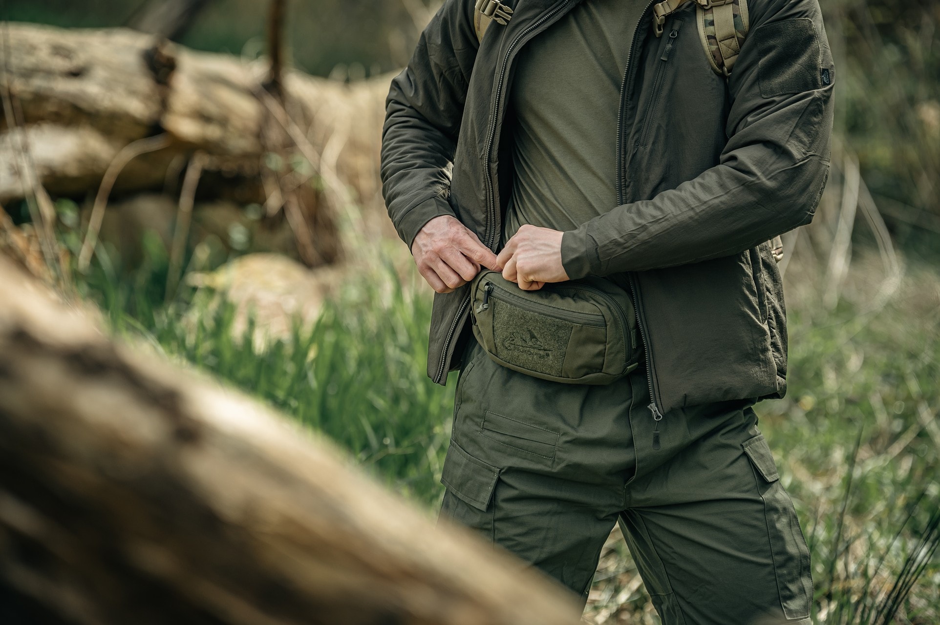 Helikon Bandicoot Waist Pack - Olive Green