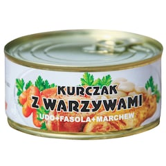 Marlej Chicken Leg with Bean and Carrot Canned Food 300g