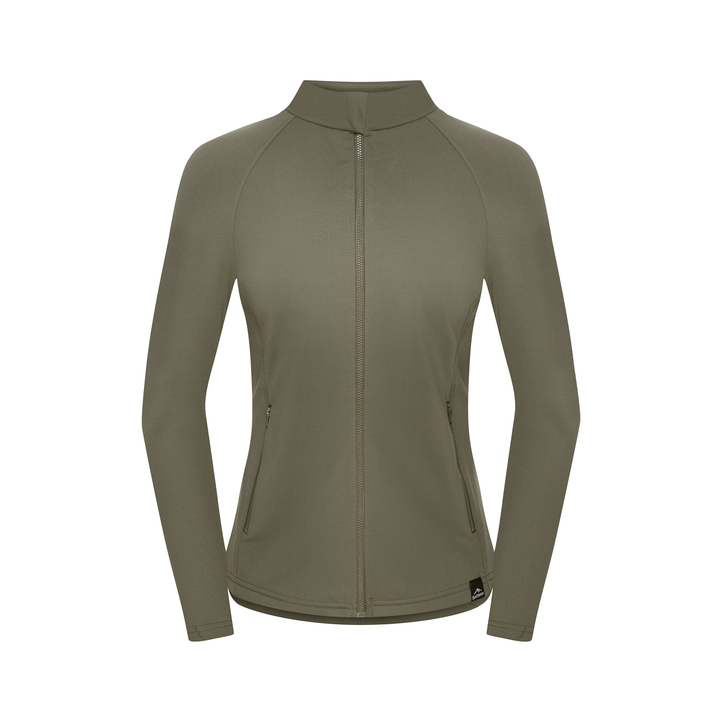 Fjord Nansen VIK Full ZIP Women sweatshirt - Forest Olive