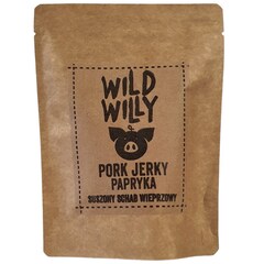 Wild Willy Pork Jerky dried pork peppers 30 g