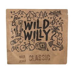 Wild Willy Beef Jerky dried beef classic flavor 100 g
