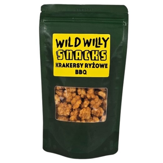 Wild Willy rice crackers with BBQ flavor 60 g