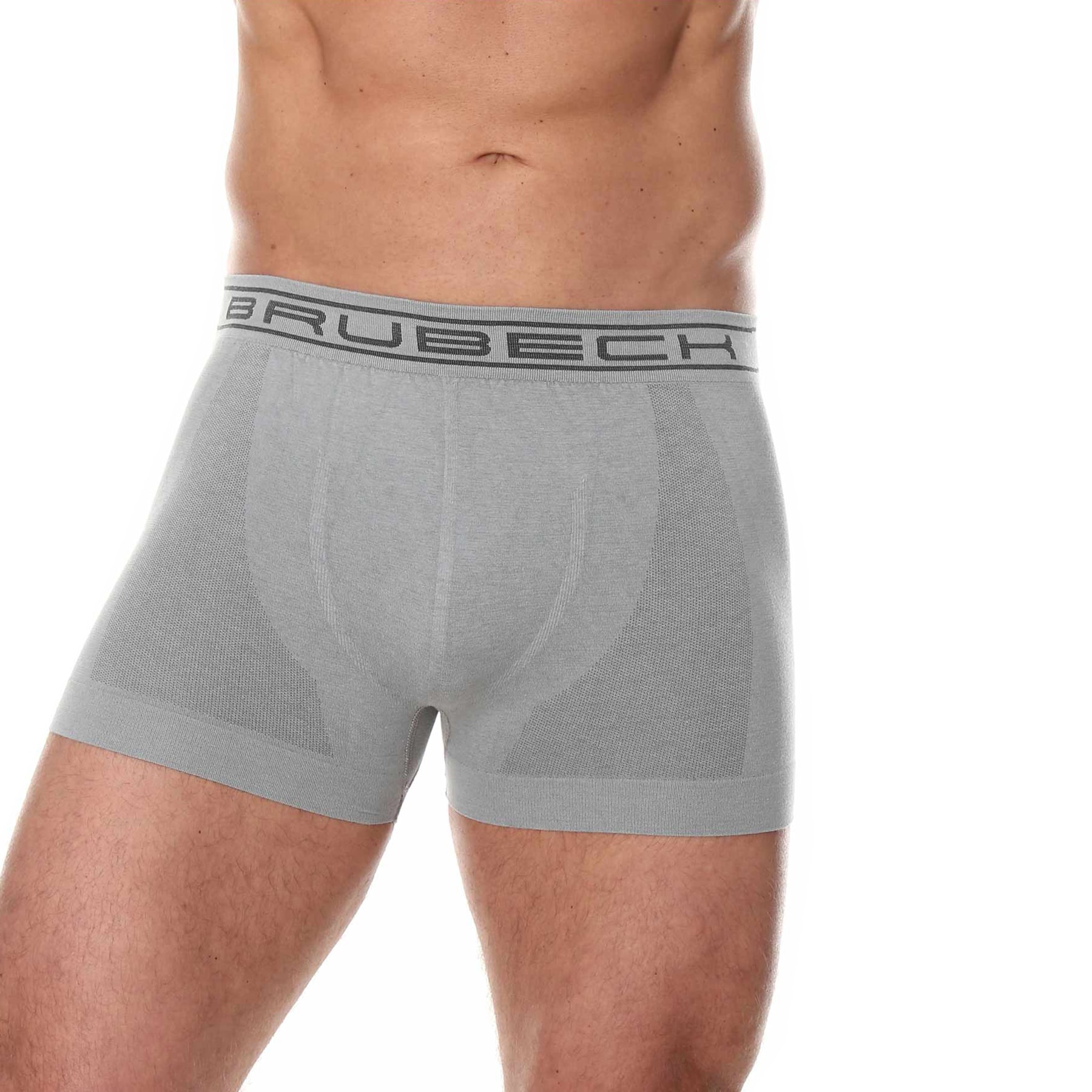 Brubeck Classic Comfort Cotton Boxer - Gray