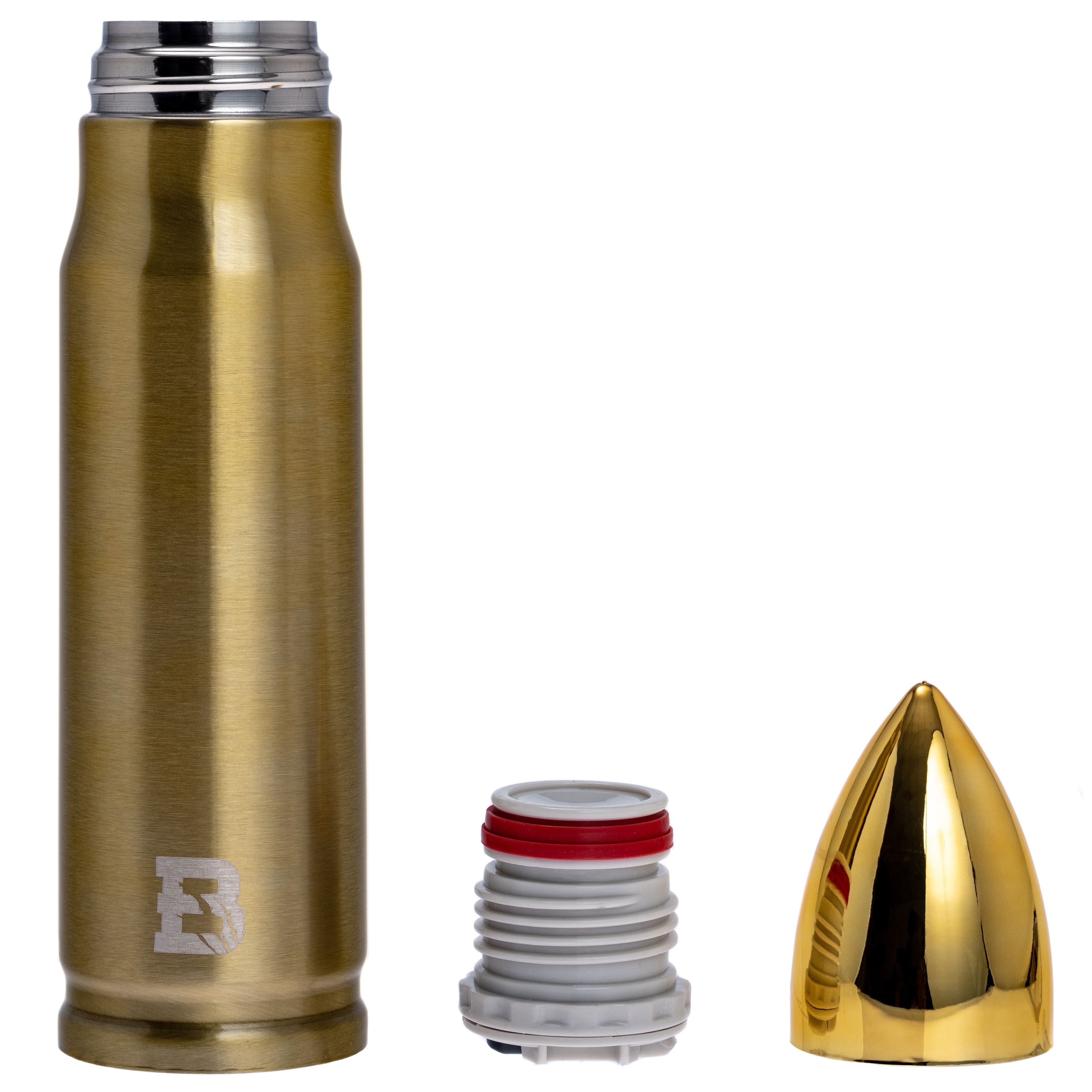 Badger Outdoor Bullet Brass Thermos 0.5 l 