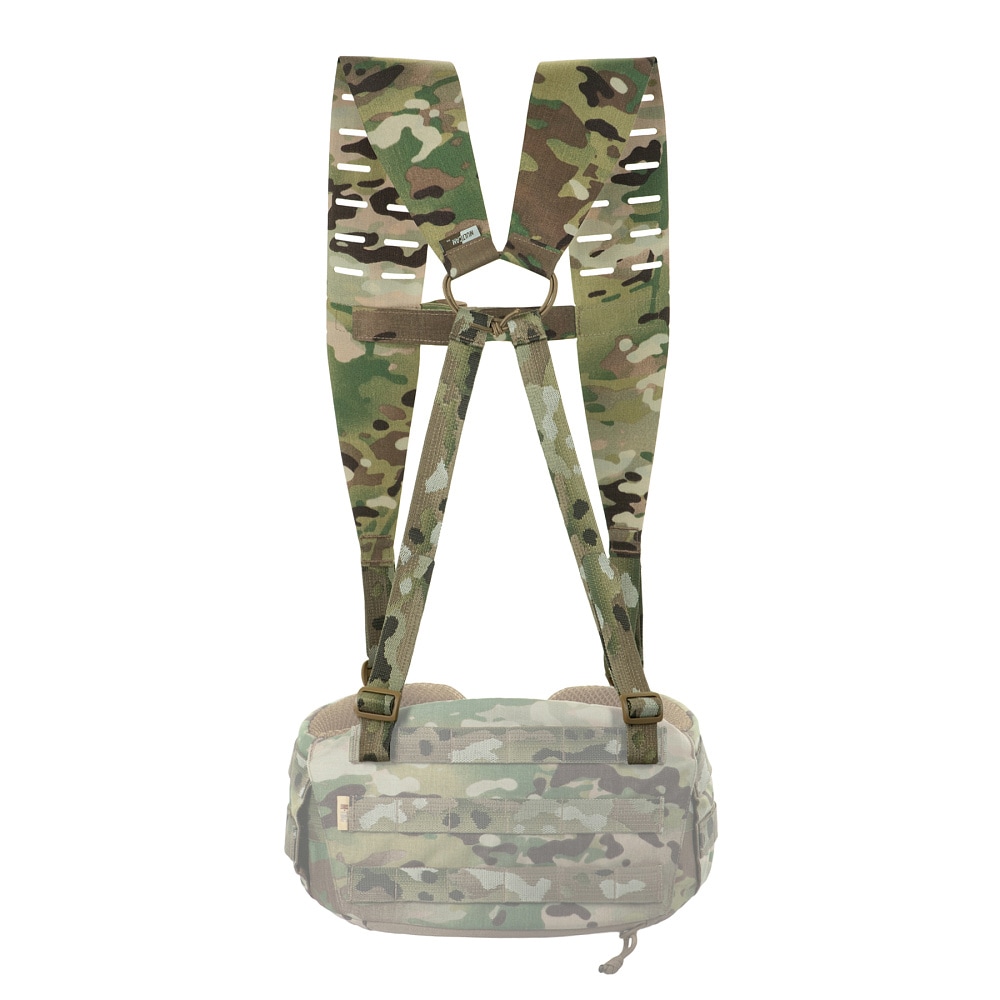 M-Tac Laser Cut  Long Shoulder Straps for the Tactical Belt - MultiCam