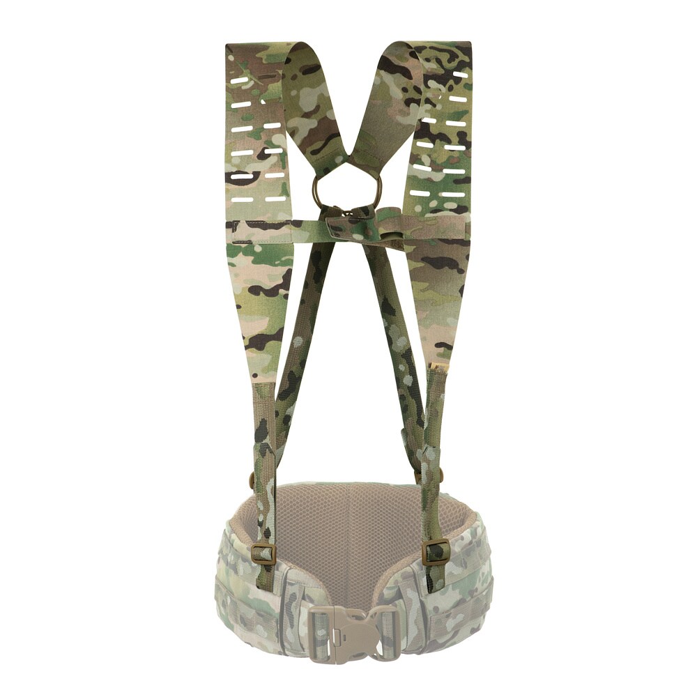 M-Tac Laser Cut  Long Shoulder Straps for the Tactical Belt - MultiCam