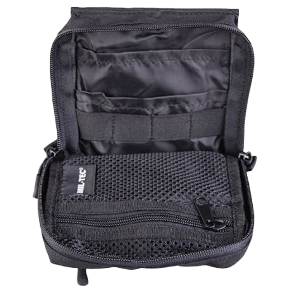 Mil-Tec Multi Purpose Pouch W.Hook&Loop Backside - Black