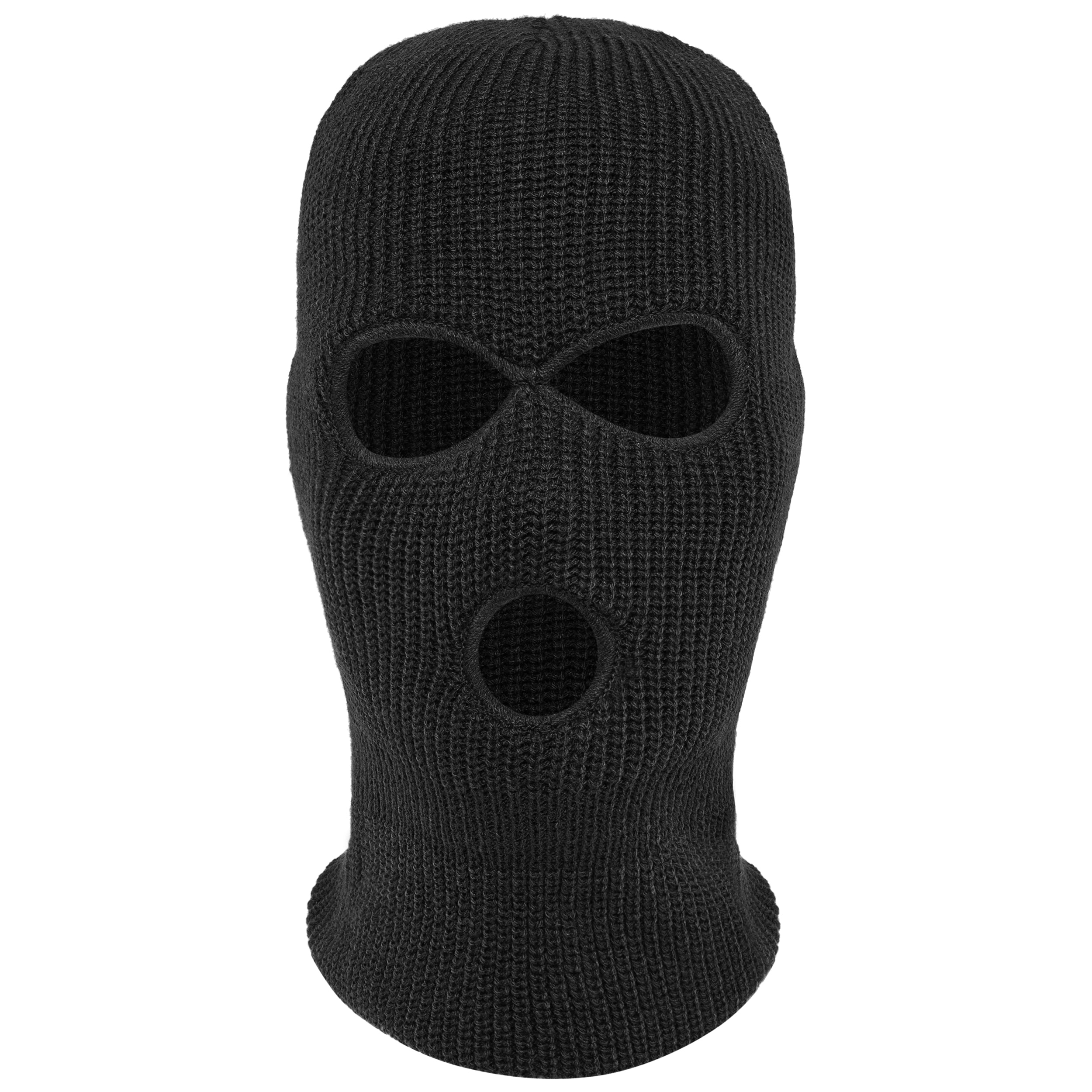 Mil-Tec Thinsulate 3-holes Balaclava - black