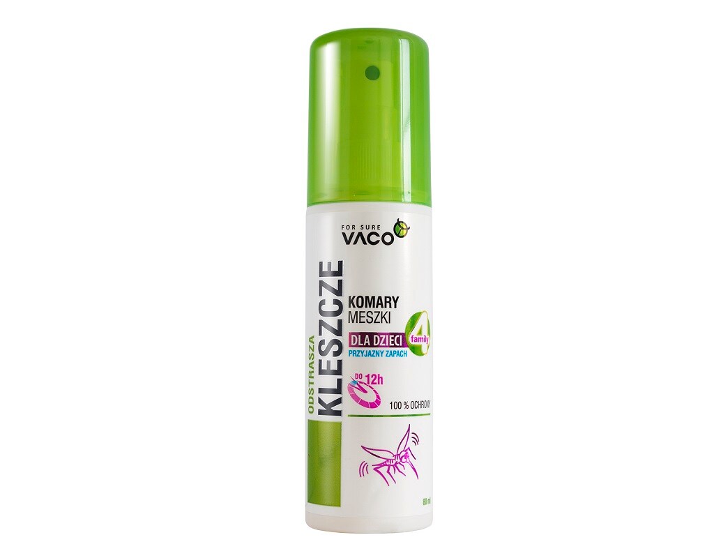 Vaco 80ml For Kids Liquid Against Mosquitoes and Ticks