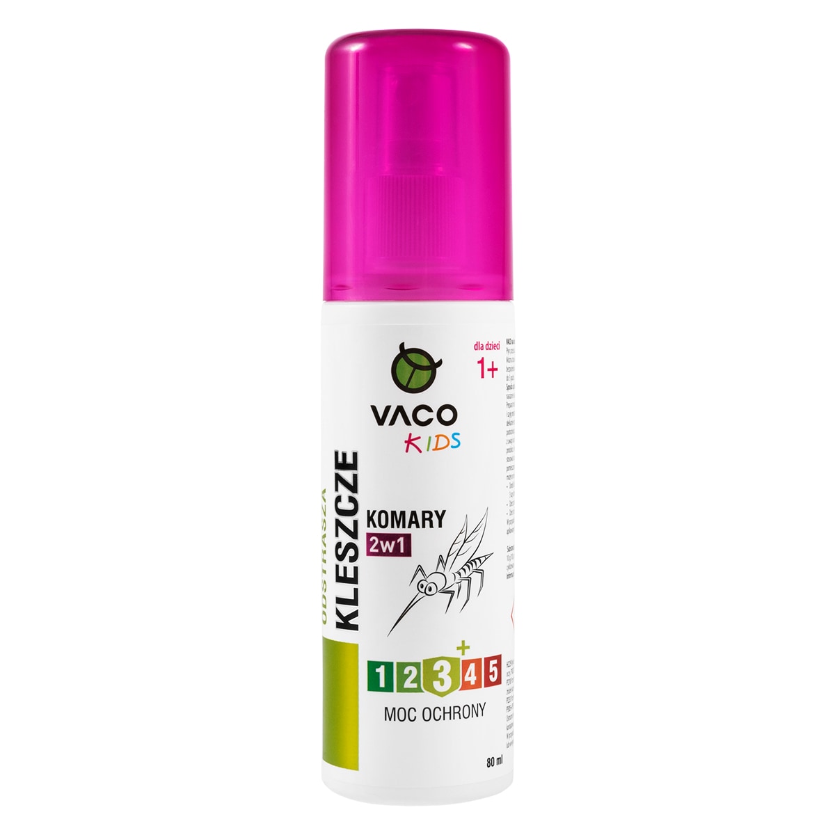 Vaco 80ml For Kids Liquid Against Mosquitoes and Ticks