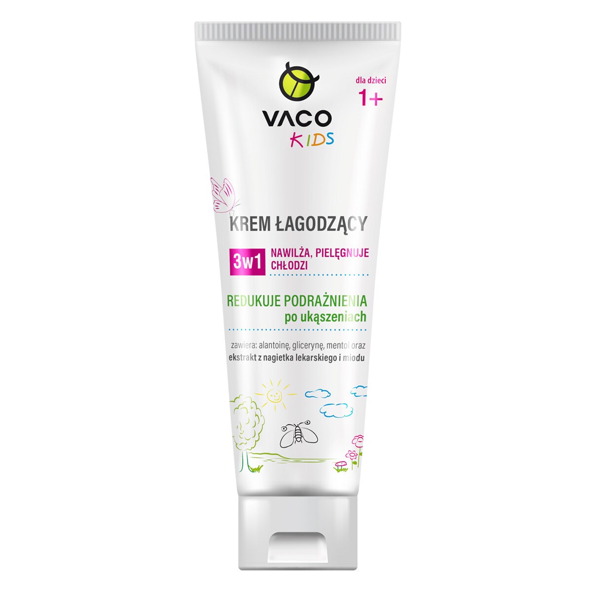 Vaco bites soothing cream 75 ml - for children