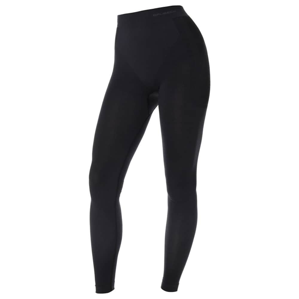 Brubeck Comfort Wool women's thermoactive leggings - Black