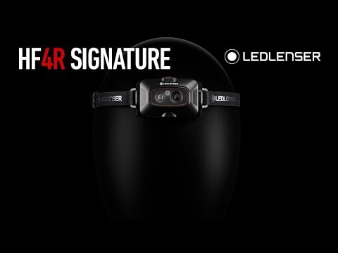 Ledlenser HF4R Signature Black Headlamp- 600 lumens