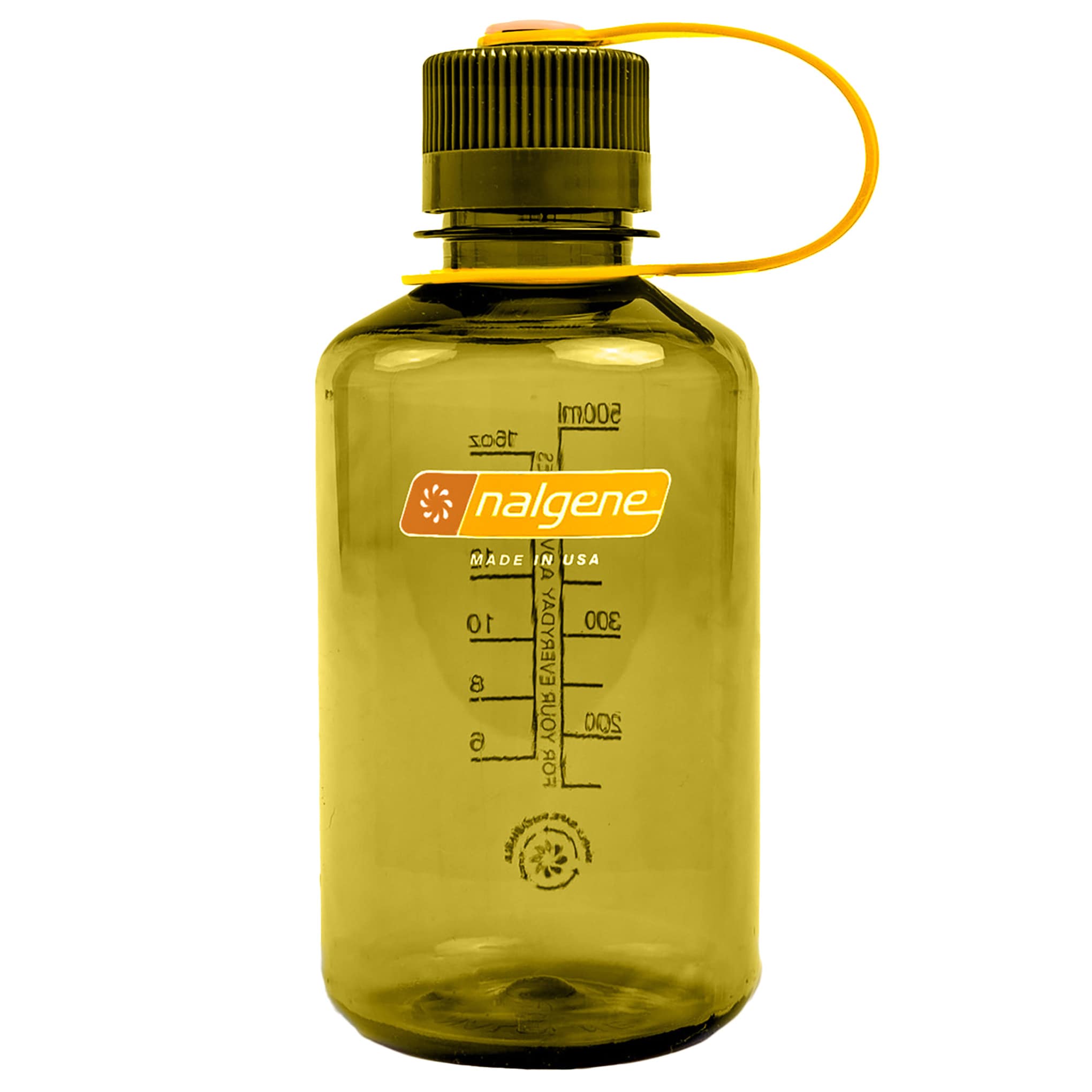 Nalgene Narrow Mouth Sustain 500 ml Bottle - Olive - Buy Online ...