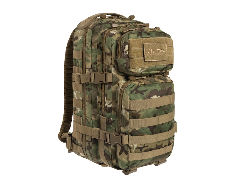 Mil-Tec Small Assault Pack Backpack 20 l Arid MC Camo Buy