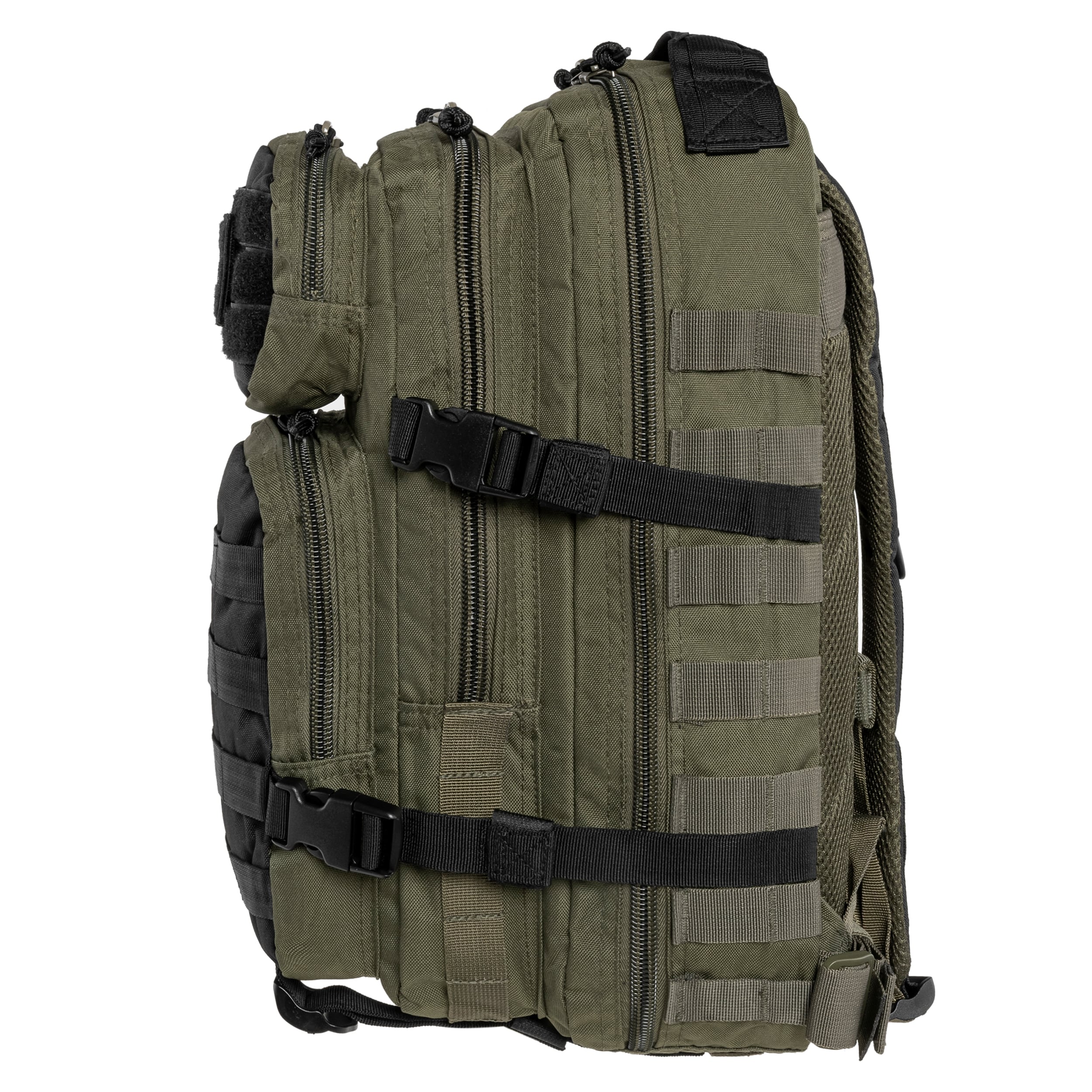 Mil-Tec Small Assault Pack Backpack 20 l - Ranger Green/Black