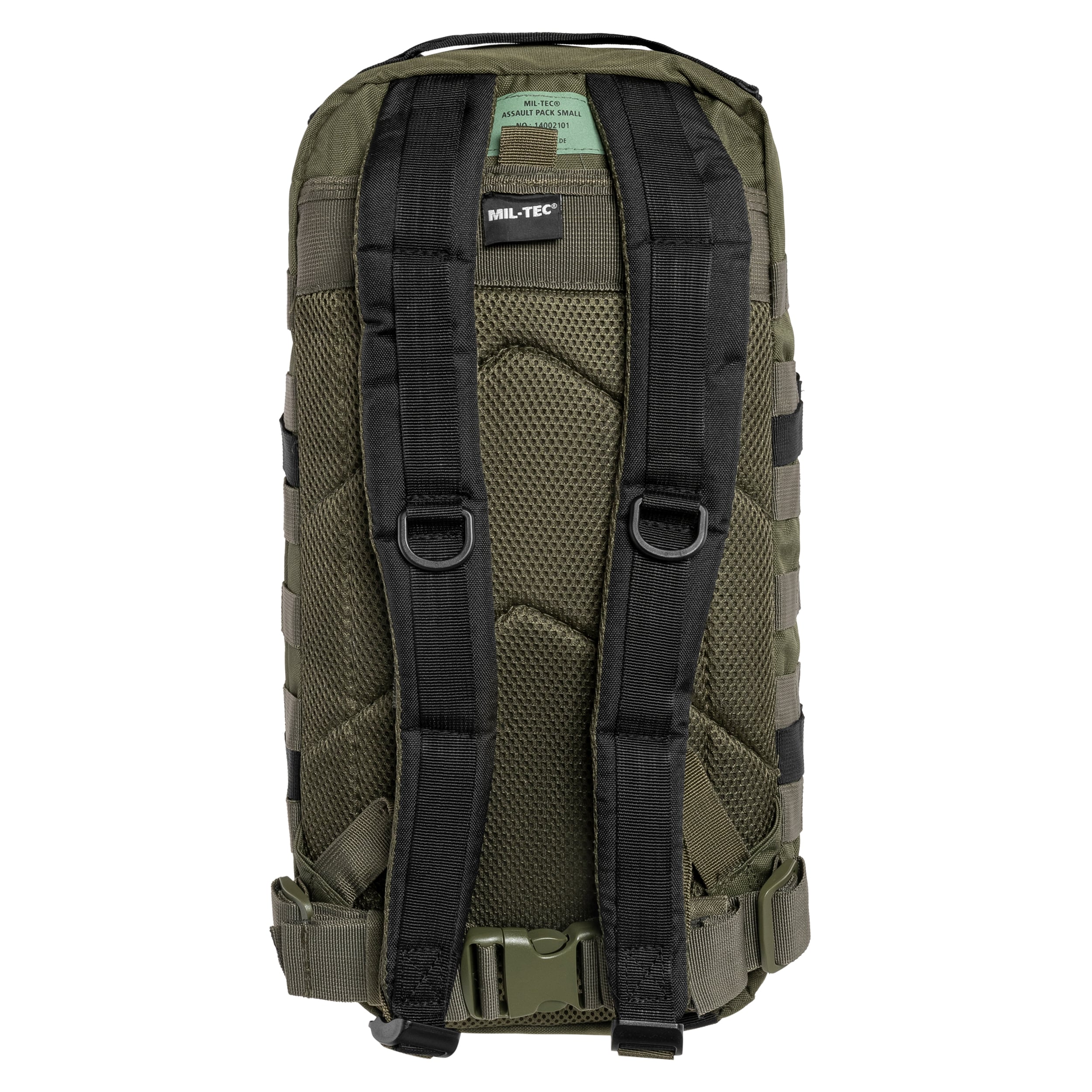 Mil-Tec Small Assault Pack Backpack 20 l - Ranger Green/Black