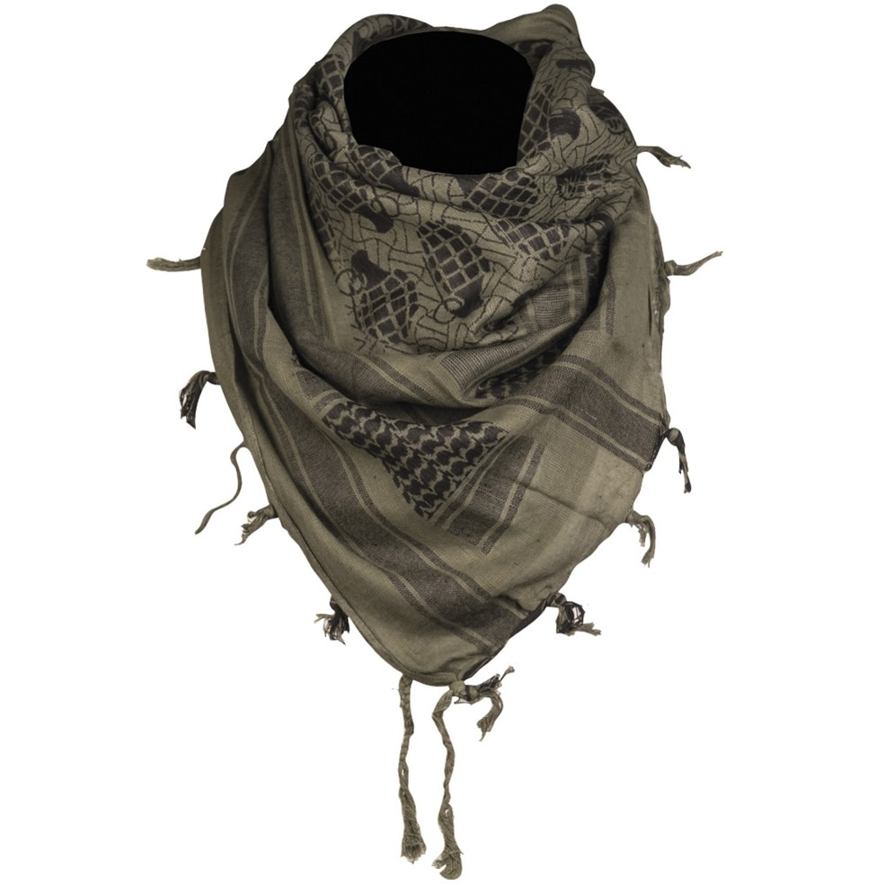 Mil-Tec Pineapple Protective Scarf - Olive/Black