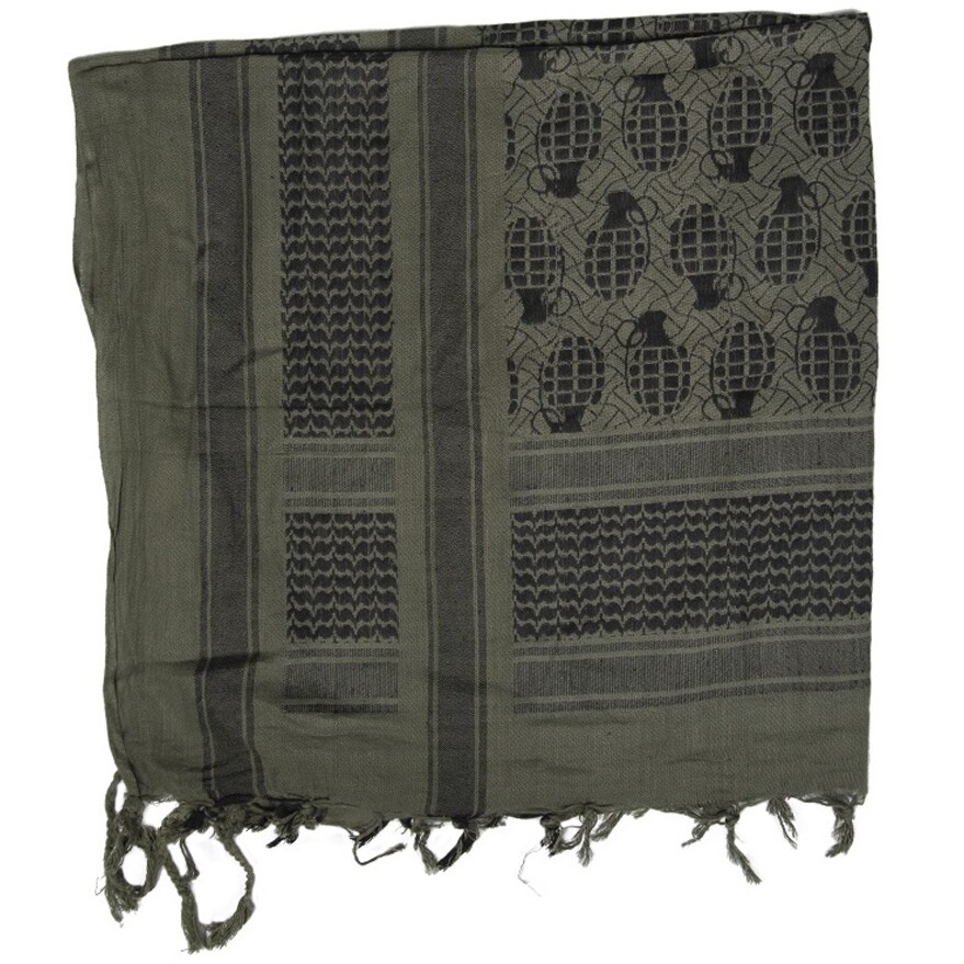 Mil-Tec Pineapple Protective Scarf - Olive/Black