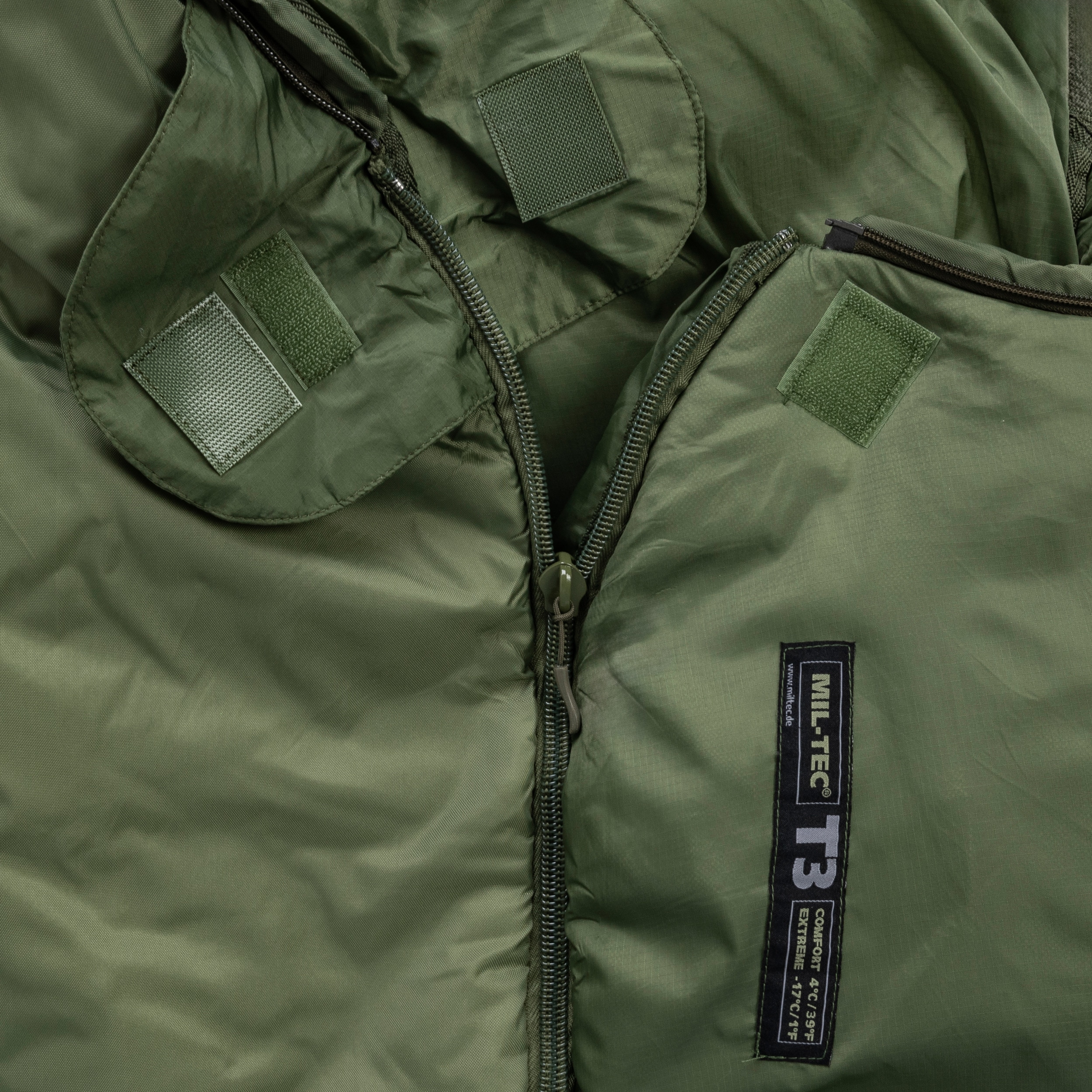 Mil-Tec Tactical 3 Sleeping Bag - Olive