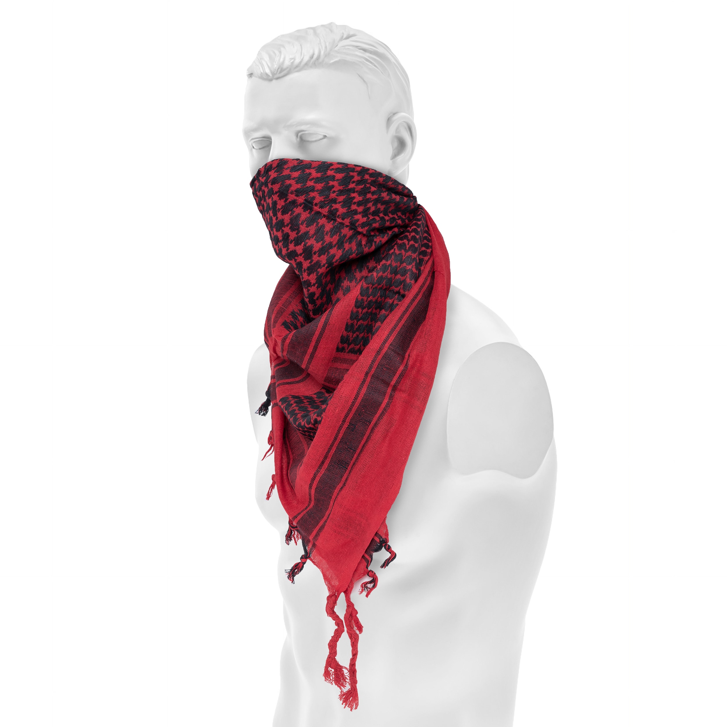 Mil-Tec Shemagh Protective Scarf - Red/Black