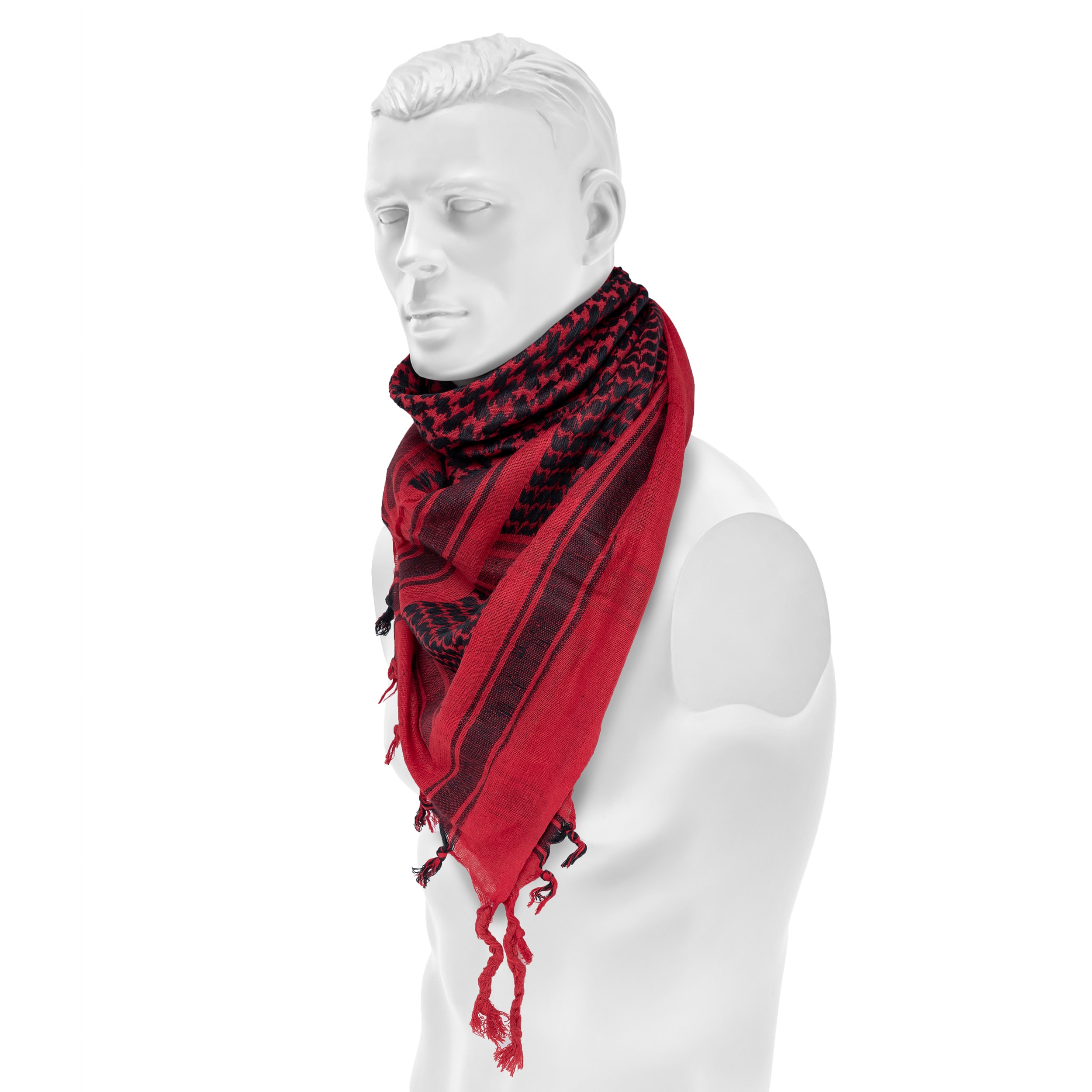 Mil-Tec Shemagh Protective Scarf - Red/Black