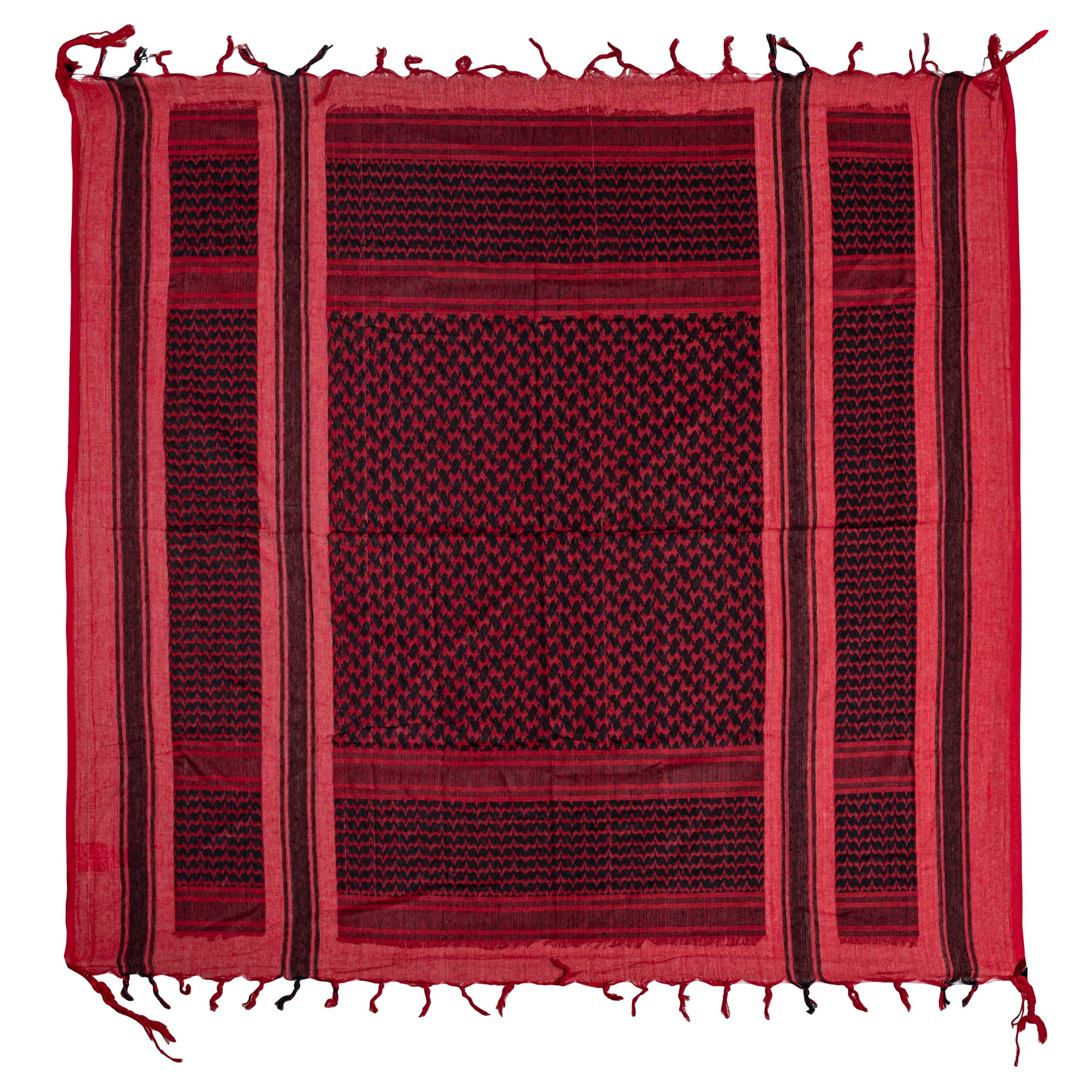 Mil-Tec Shemagh Protective Scarf - Red/Black