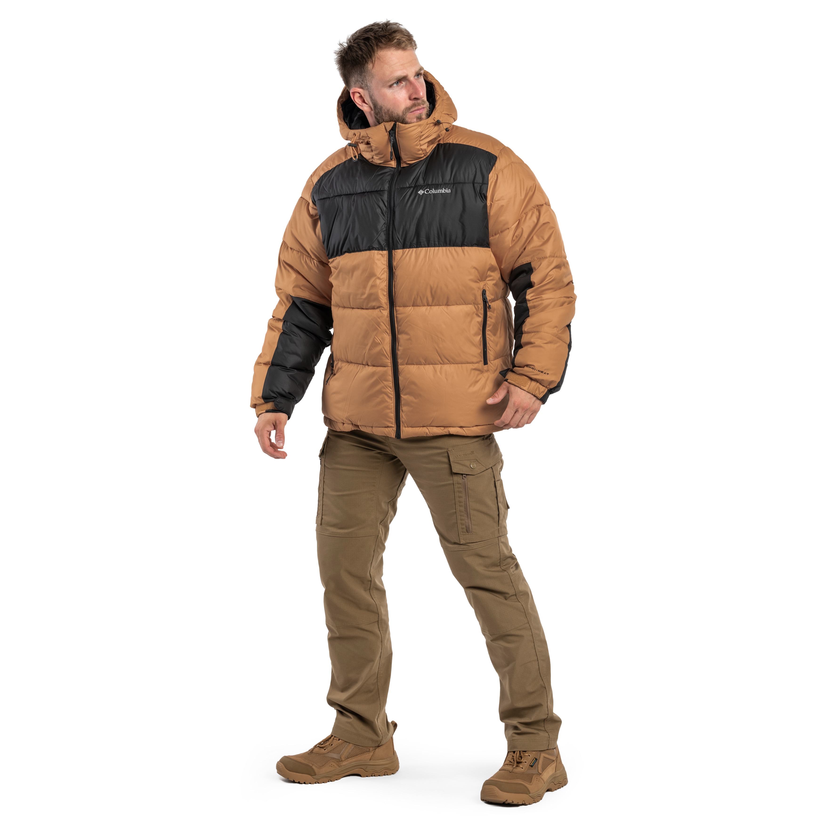 Columbia Pike Lake II Hooded jacket - Delta/Black