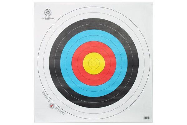 TM strengthened archery target 40 x 40 cm set of 5